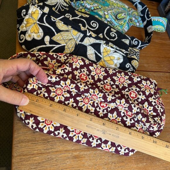 3 Qty Vera Bradley cotton bags - Picture 3 of 4